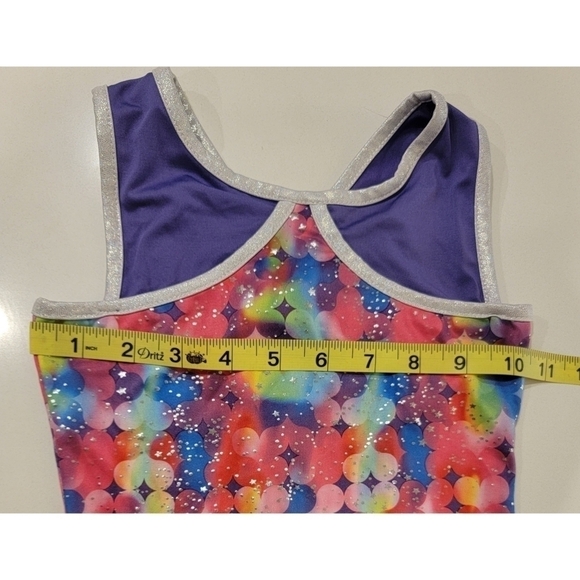 Capezio Metallic Dance Leotard - Picture 6 of 7